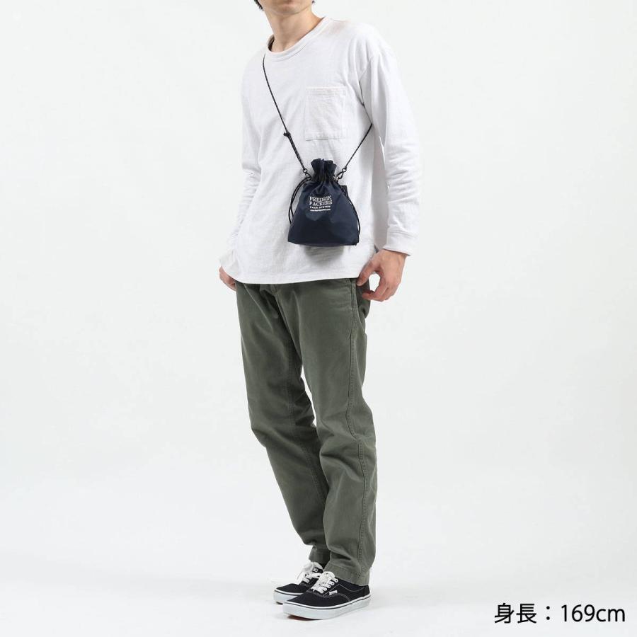 日本正規品 フレドリックパッカーズ ショルダーバッグ レディース メンズ FREDRIK PACKERS 巾着 ショルダー 巾着バッグ 210D PINION POUCH｜galleria-onlineshop｜12
