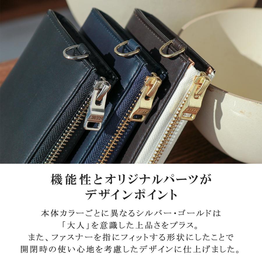 財布 メンズ G1990 Raffine ラフィネ L-ZIP PURSE FRENCH KIP L字ファスナー ミニ財布 本革 ジーイチキュウキュウゼロ コンパクト ブランド 40代 B01002-01｜galleria-onlineshop｜11