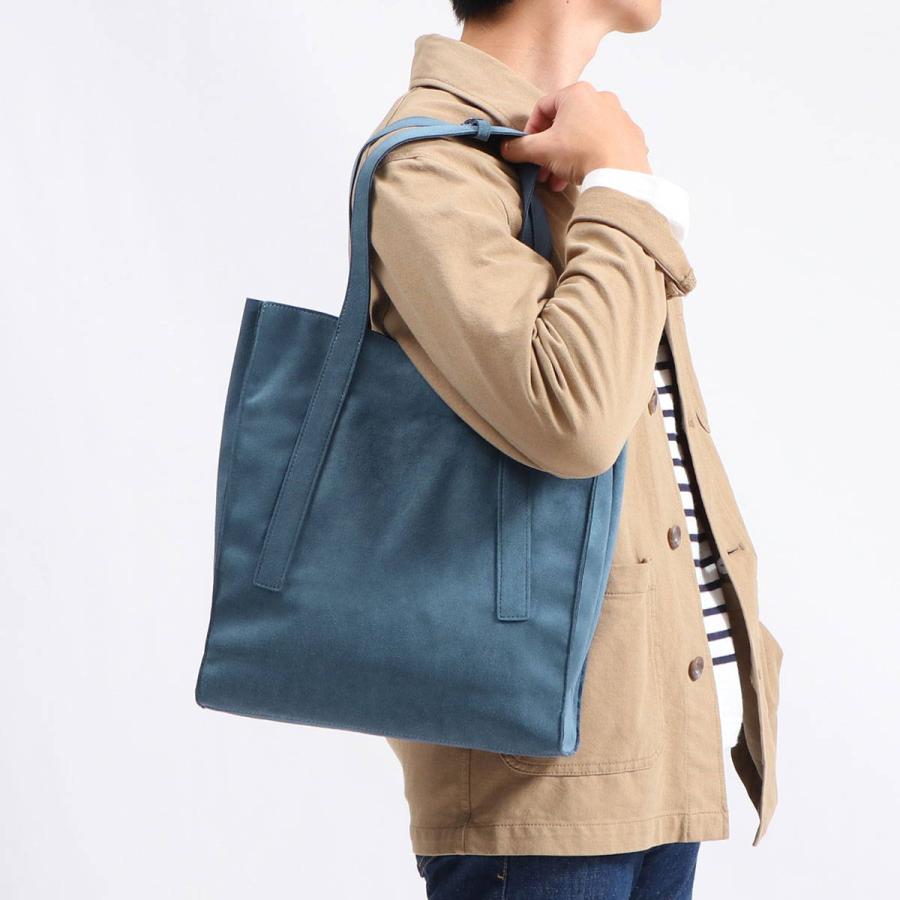 ガレリアント　GALLERIANT  トートバッグ　ネイビー＆ブラウン　【美品】 ガレリアント GALLERIANT トートバッグ ネイビー＆ブラウン 【美品】