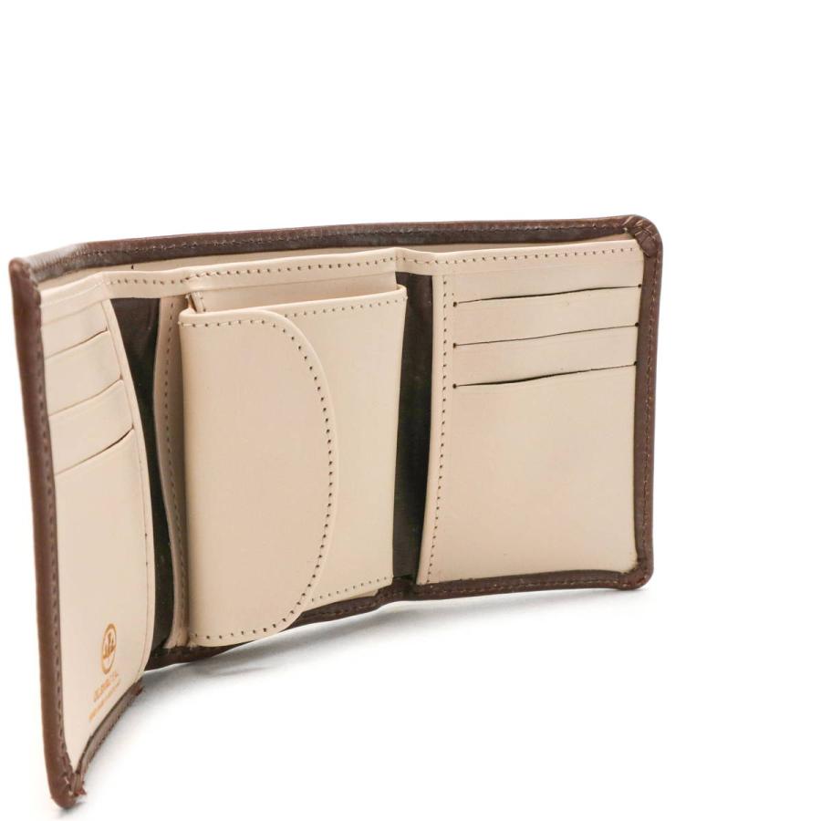 正規品3カ月保証 グレンロイヤル 財布 レディース GLENROYAL ブランド 小さめ 本革 三つ折り ミニ TRIFOLD SMALL WALLET WITH TAB 03-5911｜galleria-onlineshop｜18