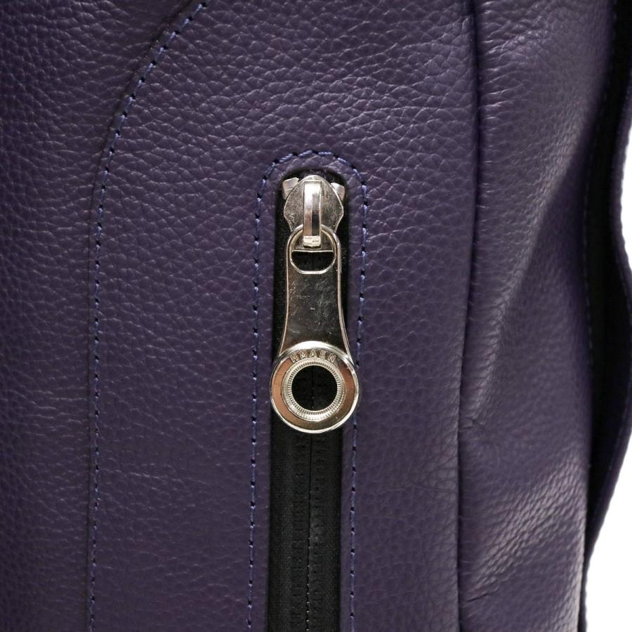 HMAEN 最大47%☆12/21迄 アエナ リュック バッグ A4 B4 革 本革 SLBi