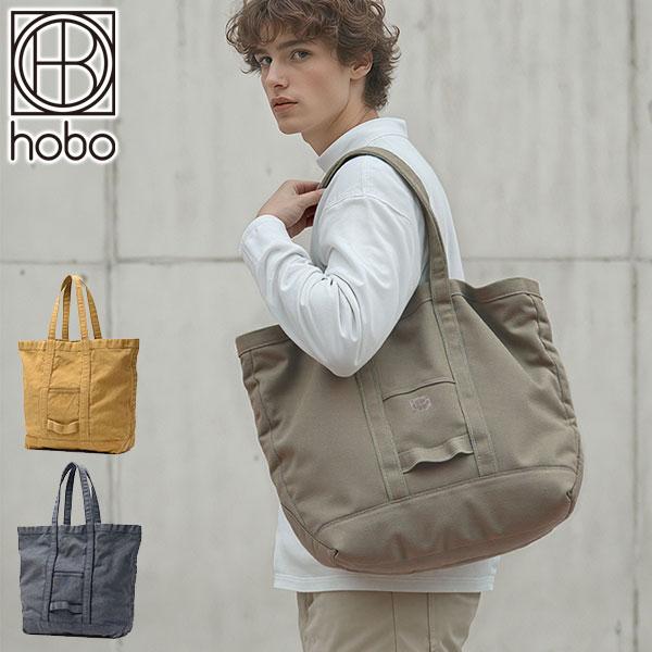 最大46%★5/28迄 ホーボー トートバッグ メンズ レディース A3 B4 A4 大きめ hobo 帆布 大容量 25L TOTE BAG HEAVY CANVAS HB-BG4521