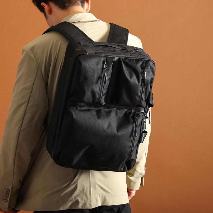 セール70％OFF ビジネスリュック メンズ ブリーフケース ハブラック 