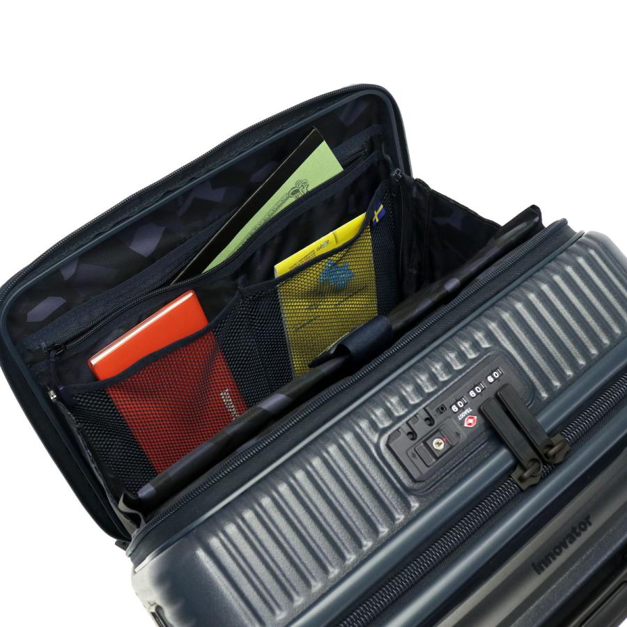 正規品2年保証 イノベーター スーツケース 機内持ち込み Sサイズ innovator 軽量 キャリーケース フロントオープン 静音 33L Cabin INV20｜galleria-onlineshop｜29