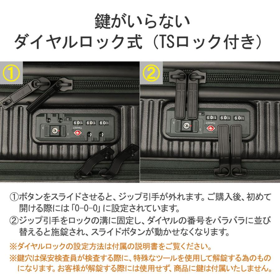 正規品2年保証 イノベーター スーツケース 機内持ち込み フロントオープン Sサイズ innovator キャリーケース 軽量 ストッパー 静音 INV50｜galleria-onlineshop｜24