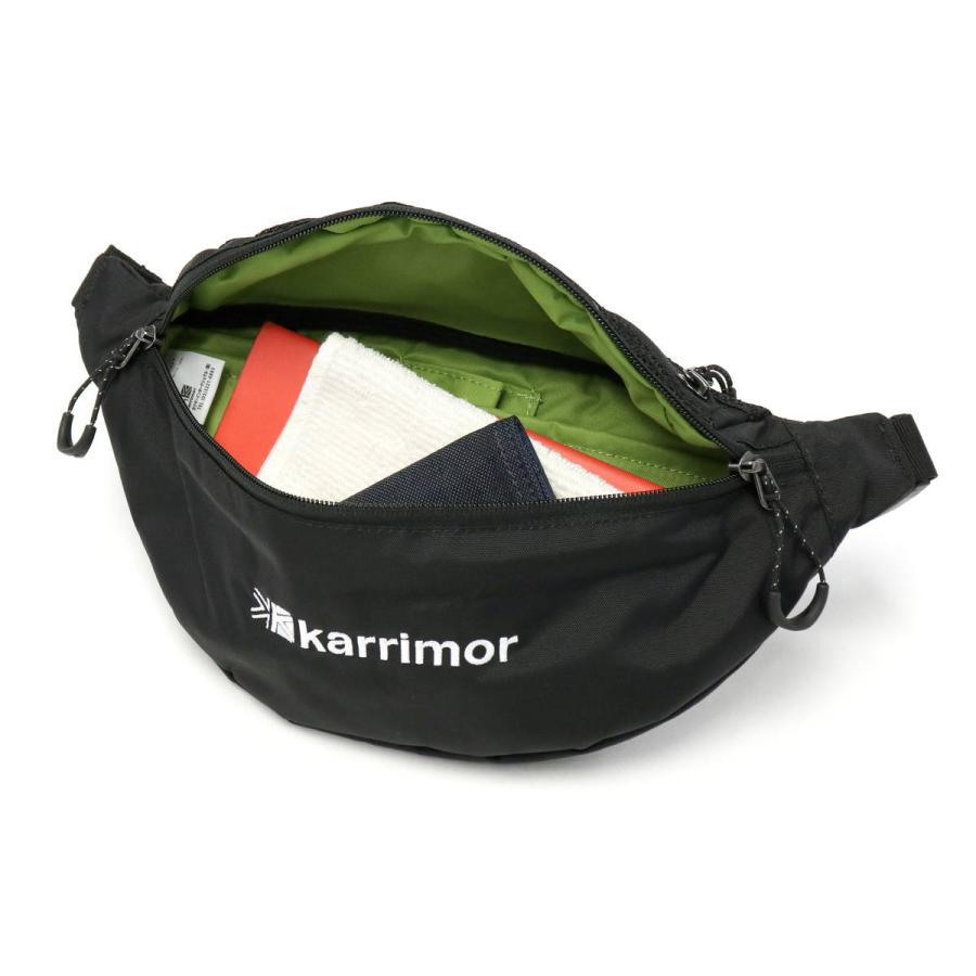 カリマー ウエストバッグ karrimor fanny pack ファニー パック ボディバッグ ウエストポーチ 斜めがけ 2L 横型 メンズ レディース 501024｜galleria-onlineshop｜15