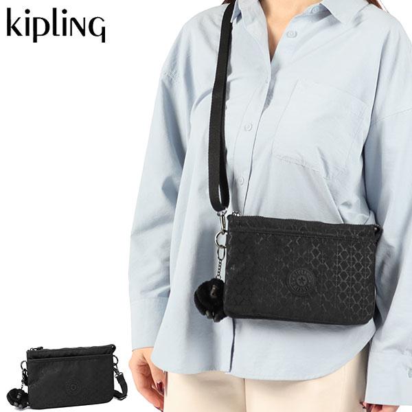 【極美品】Kipling キプリングショルダーバッグ 2way ブラック kipling（キプリング） セール30%OFF 正規取扱店 ショルダーバッグ