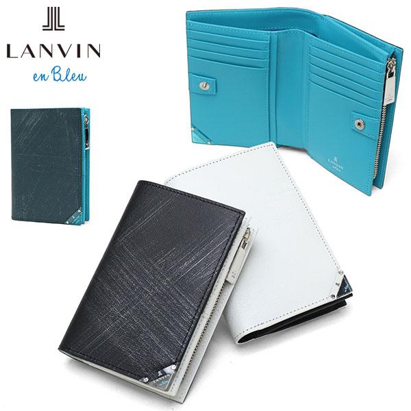 LANVIN en Bleu 最大50%☆10/7限定 ランバン オン ブルー 二つ折り財布