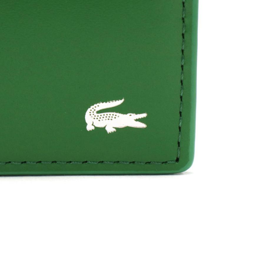 最大41%★4/29限定 ラコステ 財布 LACOSTE 二つ折り財布 本革 Men's Premium 2 ふたつ折りウォレット コンパクト メンズ レディース NH0111K｜galleria-onlineshop｜23