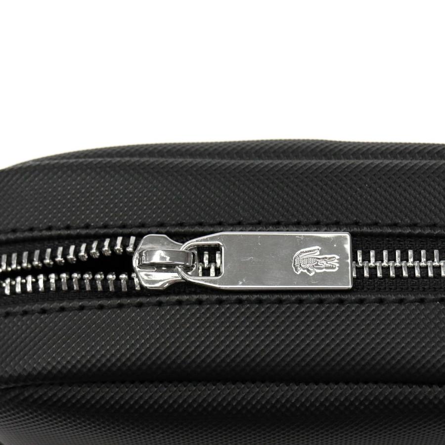 ラコステ バッグ LACOSTE ショルダーバッグ 斜めがけ MEN’S CLASSIC SLIM VERTICAL CAMERA PVC