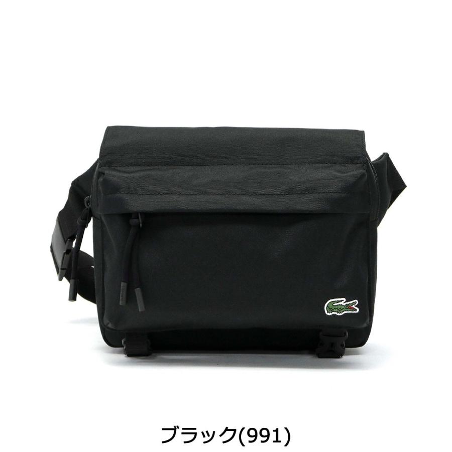 ラコステ バッグ LACOSTE ボディバッグ ワンショルダーバッグ ウエストバッグ スリングバッグ NEOCROC SLING BAG 横型