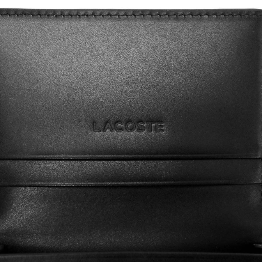 最大40%★5/5限定 ラコステ 名刺入れ LACOSTE カードケース 名刺ケース 革 本革 MEN’S PREMIUM 2 スムースレザー レザー ビジネス メンズ レディース NH0113K｜galleria-onlineshop｜20