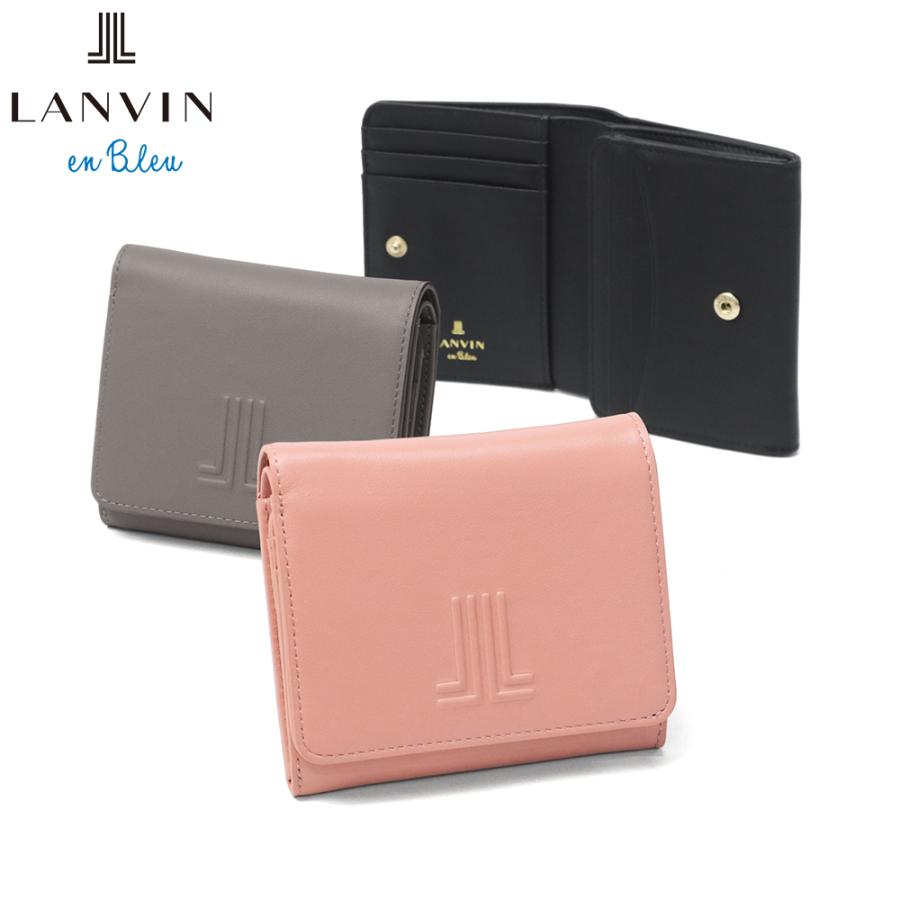 【レビュー投稿で+5％還元】ランバンオンブルー 二つ折り財布 BOX型 本革 レディース イエナ 484722 LANVIN en Bleu 牛革 レザー クリスマス_mp クリスマス_wp LANVIN en Bleu 最大50%☆1/15限定 ランバン オン ブルー 二つ折り財布