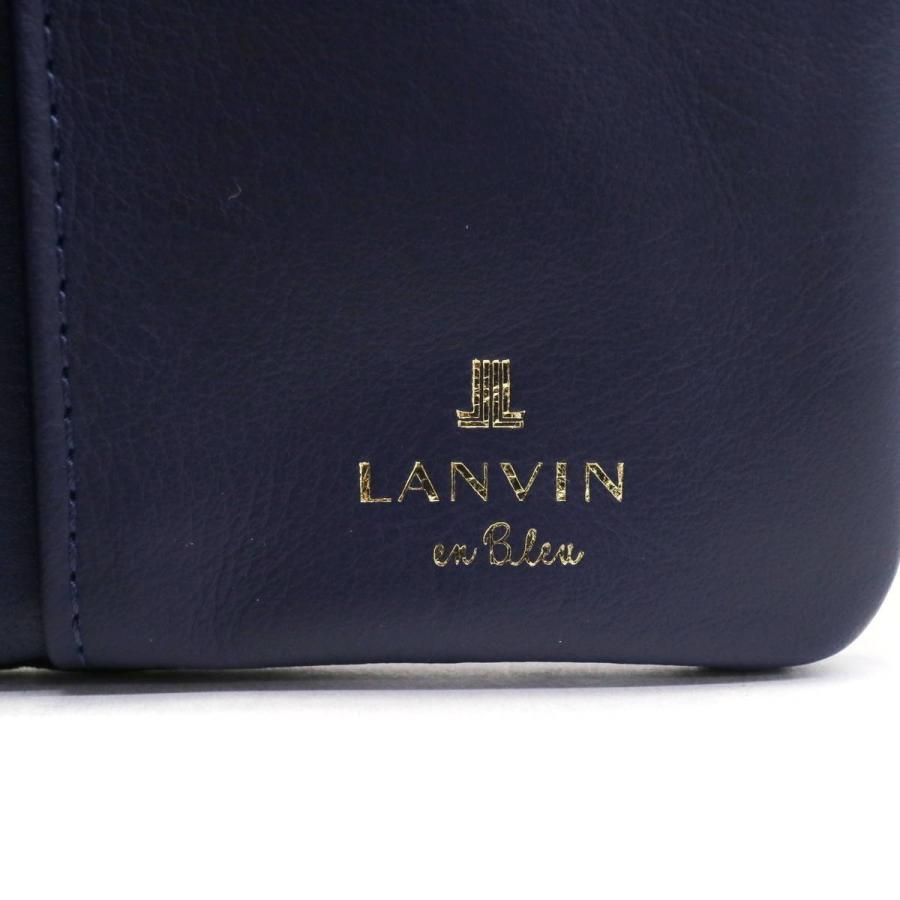 最大41%★4/29限定 ランバンオンブルー 財布 LANVIN en Bleu 二つ折り財布 シャペル 口金2つ折り財布 がま口 本革 レディース 女性 480723｜galleria-onlineshop｜26