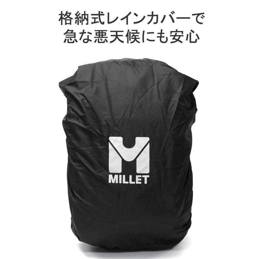 最大36%★5/31まで 正規品2年保証 ミレー リュック メンズ レディース 大容量 シンプル 黒 MILLET KULA 30 クーラ 30 リュックサック 30L A4 軽量 MIS0545｜galleria-onlineshop｜14