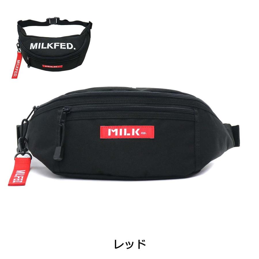 MILKFED.（ミルクフェド） ウエストバッグ TOP LOGO FANNY PACK ボディ