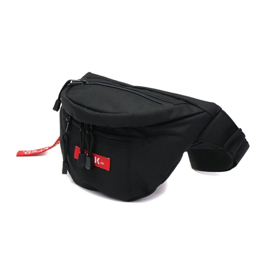 【極美品⭐】 PORTER L-fine ウエストバッグ 赤裏地 限定 黒 MILKFED.（ミルクフェド） ウエストバッグ MILKFED. MINI FANNY PACK