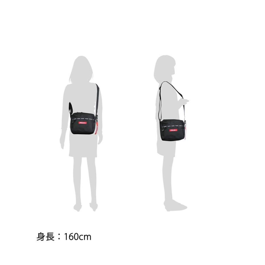 最大41%★4/29限定 ミルクフェド ショルダーバッグ MILKFED. バッグ 斜めがけ LOGO LINED SHOULDER BAG 小さめ 軽量 ミニショルダー レディース 03191004｜galleria-onlineshop｜07