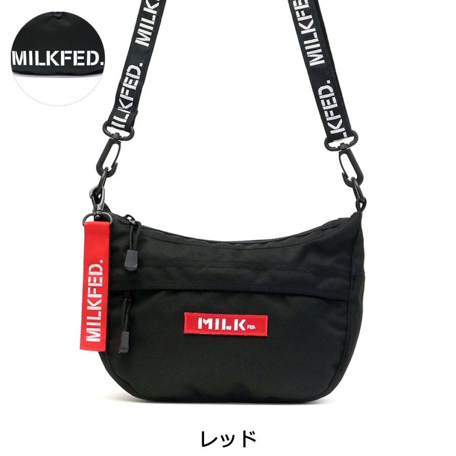 ミルクフェド ショルダーバッグ MILKFED. バッグ 斜めがけ 小さめ ラウンド ROUND SHOULDER BAG SMALL スモール レディース 03195063｜galleria-onlineshop｜06