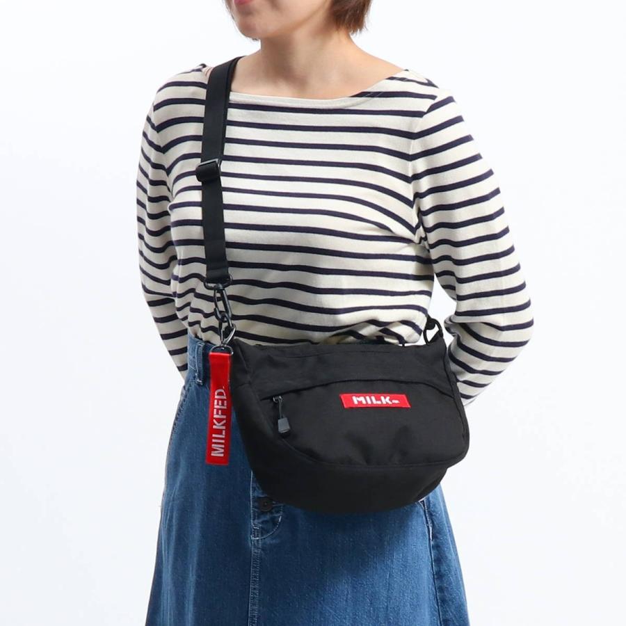 最大36%★5/7限定 ミルクフェド ショルダーバッグ MILKFED. バッグ 斜めがけ 小さめ ラウンド ROUND SHOULDER BAG SMALL スモール レディース 03195063｜galleria-onlineshop｜08