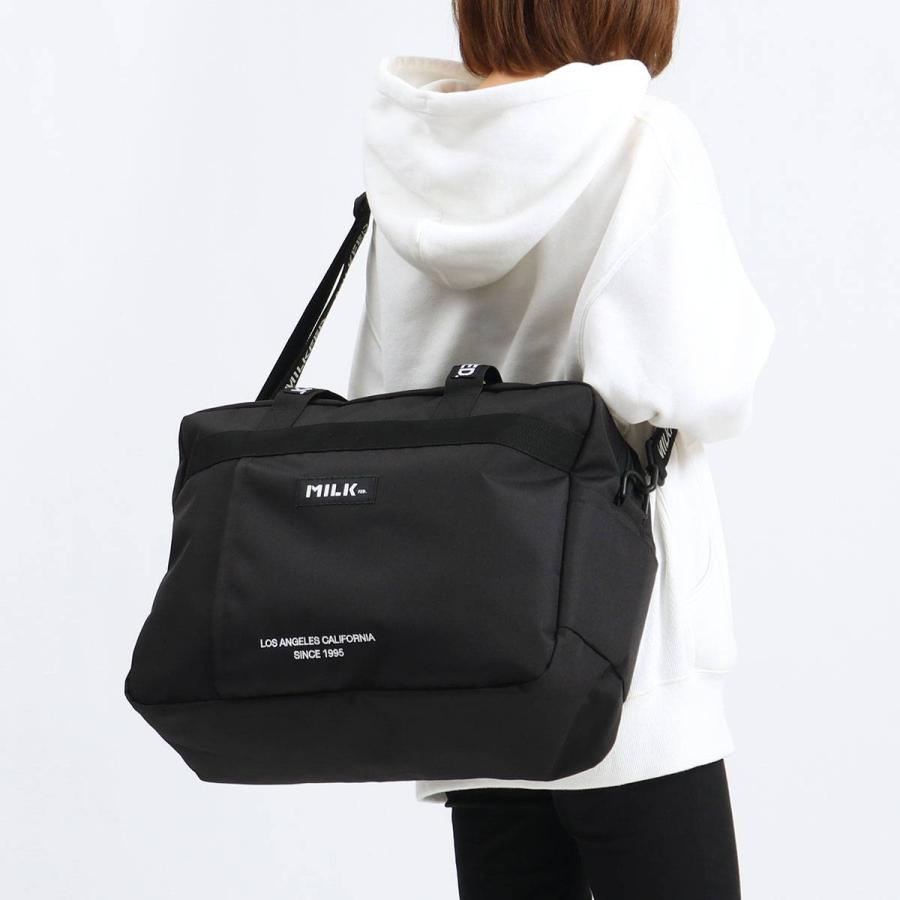 最大40%★5/15限定 ミルクフェド ボストンバッグ MILKFED. バッグ BOSTON BAG 2WAY ボストン 大きめ 斜めがけ 旅行 軽い A4 大容量 レディース 103201053012｜galleria-onlineshop｜06