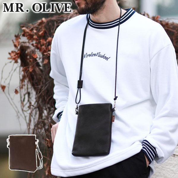 最大53%★4/19迄 ミスターオリーブ イー.オー.アイ ショルダーバッグ メンズ 斜めがけバッグ ブランド MR.OLIVE E.O.I 小さめ 軽量 斜めがけ 大人 革 ME679 爆買 | MR.OLIVE E.O.I