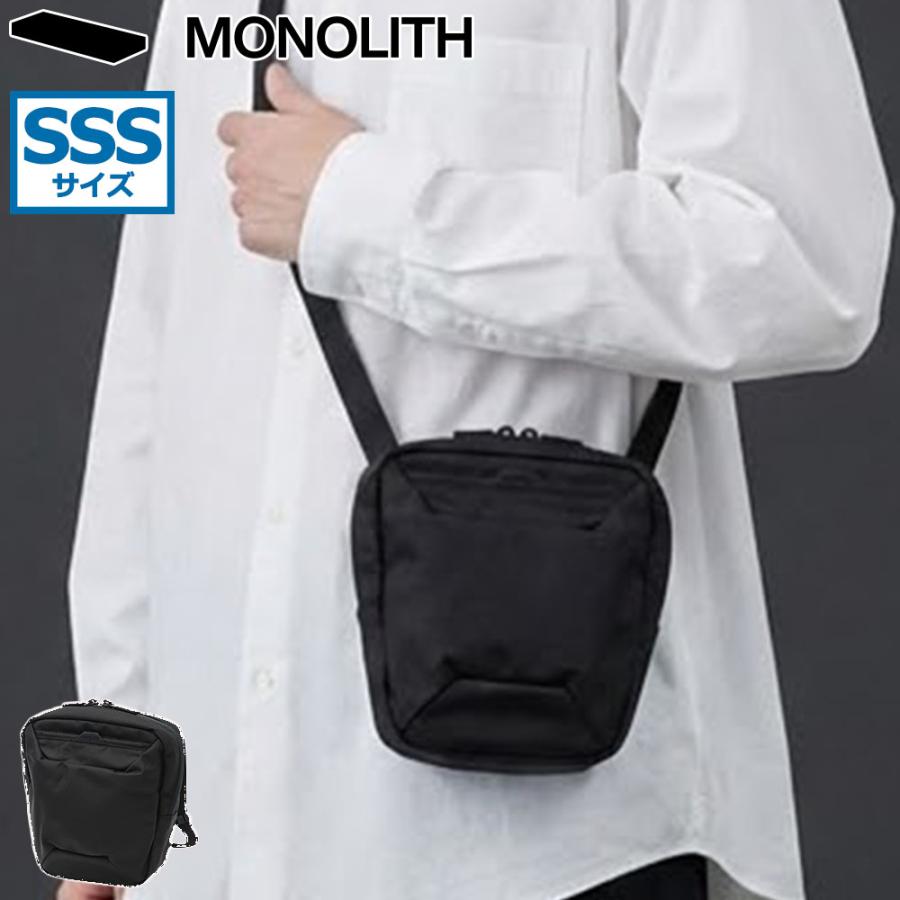 MONOLITH（モノリス） 正規品1年保証 ショルダーバッグ メンズ