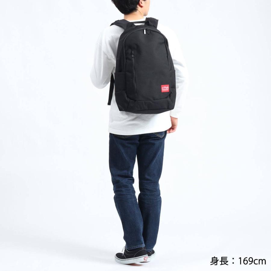 マンハッタンポーテージ リュック メンズ レディース 大容量 通学 シンプル 黒 Manhattan Portage 軽量 A4 B4 おしゃれ 男子 女子 MP1270｜galleria-onlineshop｜08