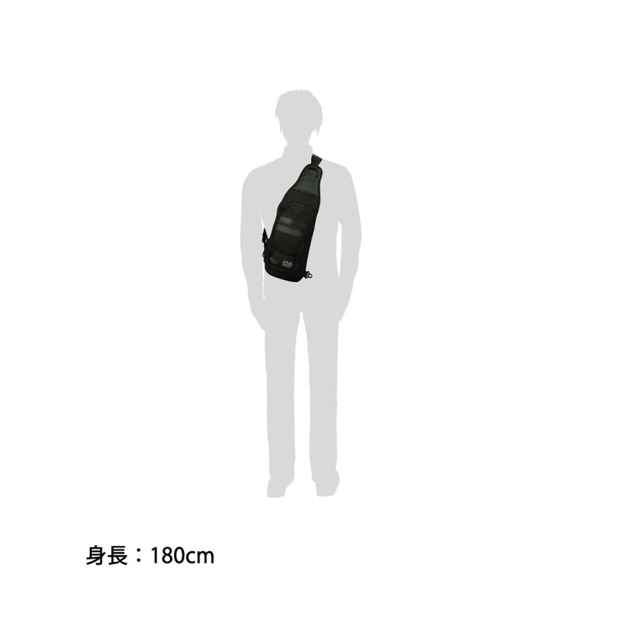 日本正規品 マンハッタンポーテージ ブラックレーベル ボディバッグ Manhattan Portage BLACK LABEL ワンショルダー 斜めがけ メンズ MP1921-BL-BB｜galleria-onlineshop｜05