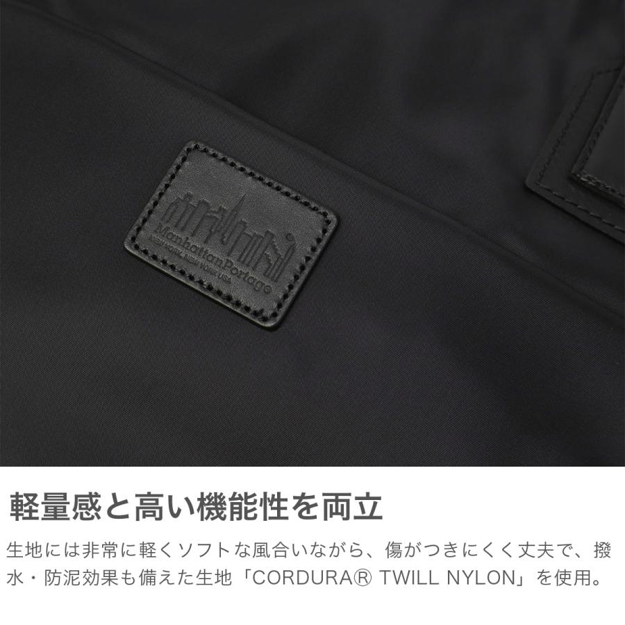 最大50%★5/25限定 日本正規品 マンハッタンポーテージブラックレーベル Manhattan Portage BLACK LABEL A4 VERRAZANO MP1398TWLBLの画像