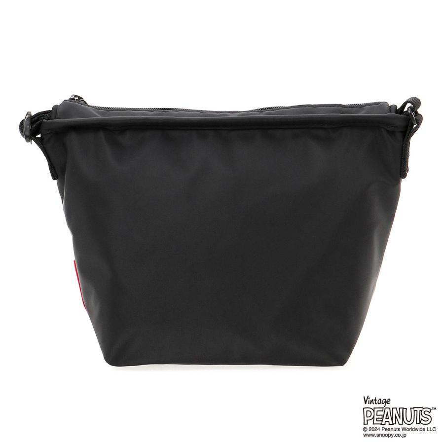 Manhattan Portage✖スヌーピー メッセンジャーバッグ、黒、希少 Manhattan Portage✖スヌーピー メッセンジャーバッグ、黒、希少