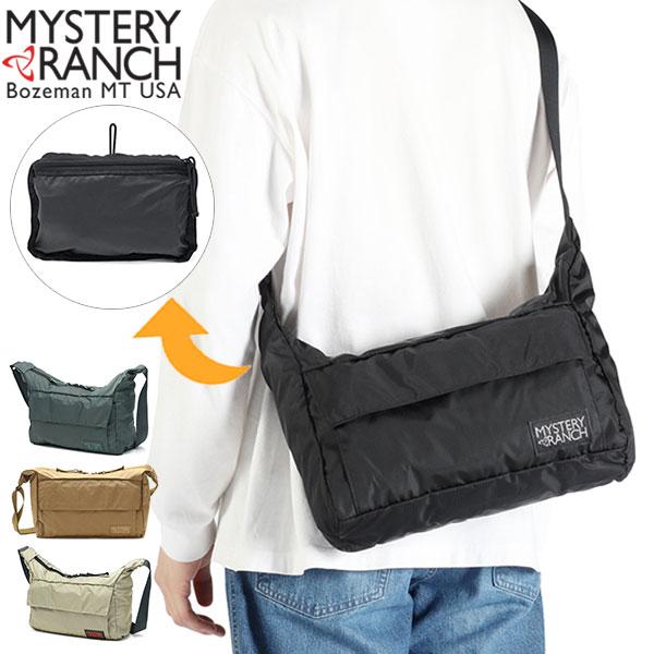 MYSTERY RANCH made in USAショルダーバッグ ブラック MYSTERY RANCH（ミステリーランチ） 最大41%☆10/11限定 日本正規品