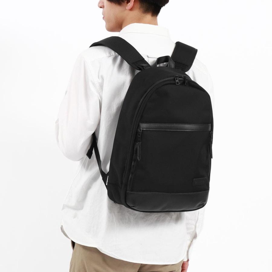 マスターピース　ビジネスバッグ　リュック　ブラック　本革　ナイロン　メンズ メンズ リュック バッグ Ecrire 本革 ビジネスリュック レザー