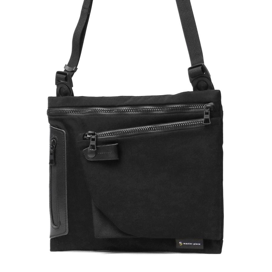 【美品】マスターピース ショルダーバッグ サコッシュ プログレス ブラック master-piece マスターピース サコッシュ バッグ ショルダー