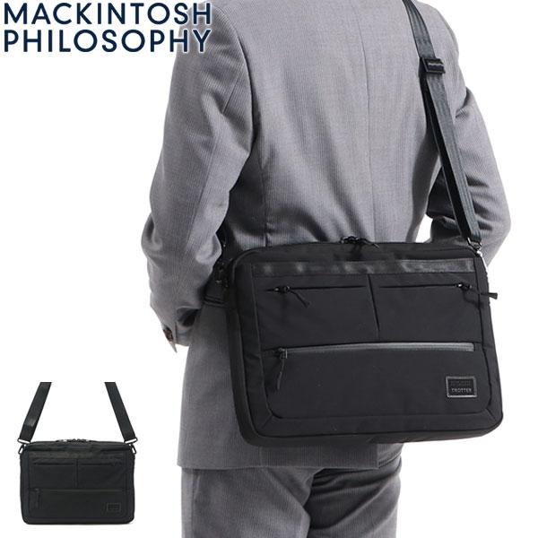 肌触りがいい マッキントッシュ フィロソフィー ショルダー Mackintosh Philosophy トロッターバッグ4 ショルダーバッグ 斜めがけ 薄マチ メンズ 激安単価で Mdtu Nw Gov Lk