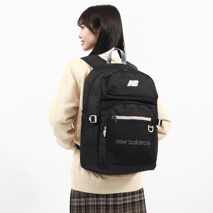 最大31%★5/15限定 ニューバランス リュック レディース メンズ 大容量 おしゃれ 通学 new balance 30L 軽量 A4 B4 撥水 女子 中学 高校 LAB45695｜galleria-onlineshop｜06