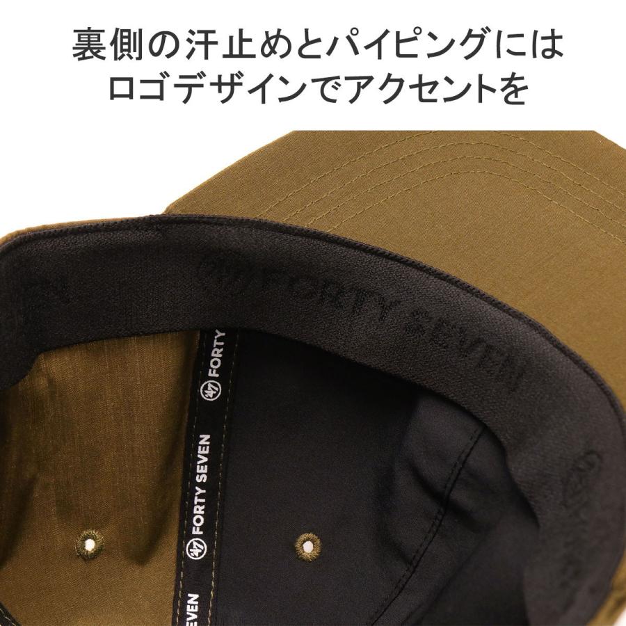 最大41%★5/12限定 ナンガ キャップ NANGA 帽子 NANGA×47 HINOC CAP ナンガ×47 ヒノックキャップ フリーサイズ コラボ メンズ レディース NW2421-3B400-A｜galleria-onlineshop｜10