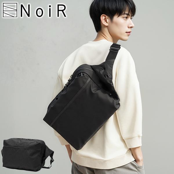 ノアール ショルダーバッグ メンズ レディース 大容量 大きめ A4 NoiR 斜めがけ かっこいい 大人 軽量 黒 PC Luminous Shoulder N23002 爆買 | NoiR（バッグ）