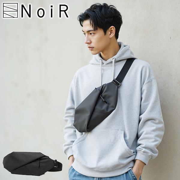 ノアール ボディバッグ メンズ レディース NoiR 小さめ ショルダーバッグ 軽量 斜めがけバッグ 撥水 ナイロン Flask shoulder N23004 爆買 | NoiR（バッグ）