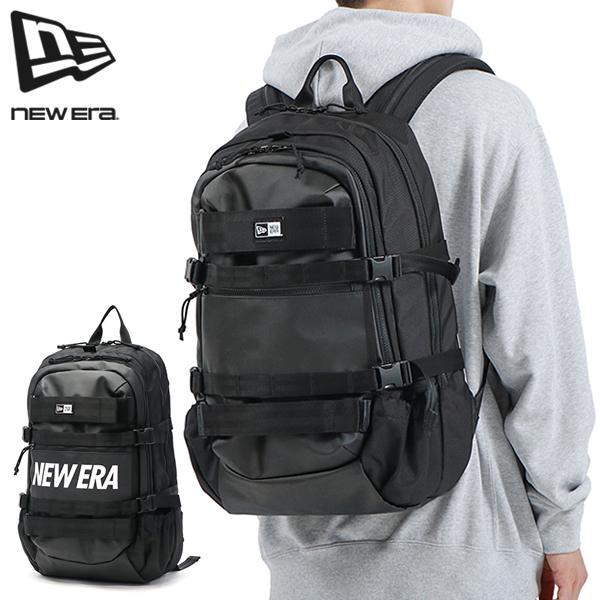 New Era スケートボード用バックパック ブラック NEW ERA（ニューエラ） 最大41%☆10/7限定 正規取扱店 リュック メンズ