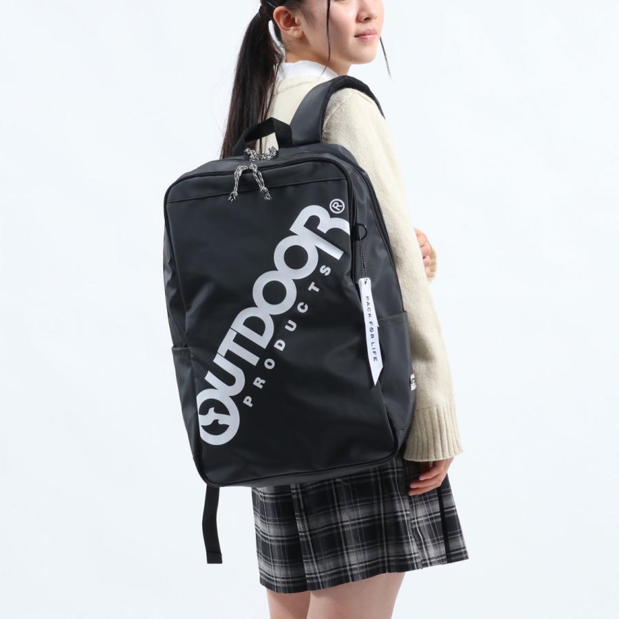 セール30%OFF 特典付 アウトドアプロダクツ リュック 大容量 OUTDOOR PRODUCTS リュックサック 通学 スクエアリュック B4 A4 30L 高校生 中学生 男子 女子 62602 | OUTDOOR PRODUCTS | 10