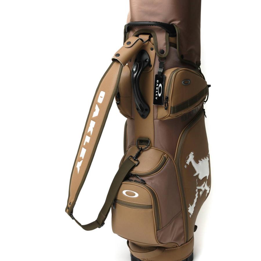 オークリー キャディバッグ OAKLEY Skull Golf Bag 17.0 9.5型 47インチ 47インチ対応 5分割 カート ゴルフ メンズ レディース FOS901372｜galleria-onlineshop｜18