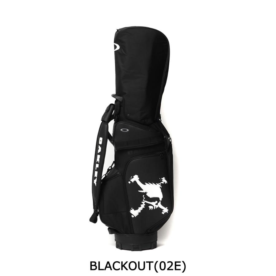 オークリー キャディバッグ OAKLEY Skull Golf Bag 17.0 9.5型 47インチ 47インチ対応 5分割 カート ゴルフ メンズ レディース FOS901372｜galleria-onlineshop｜07