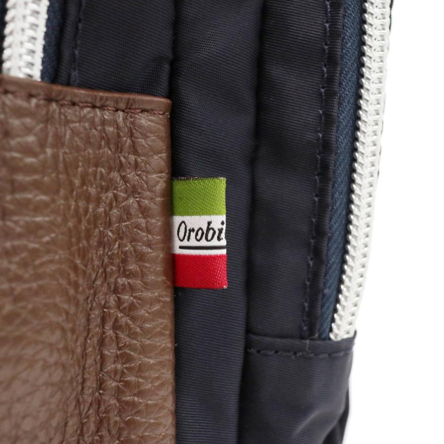 最大28%★8/30限定 日本正規品 オロビアンコ ボディバッグ Orobianco ワンショルダーバッグ SPADA-H 斜めがけ 2層 ナイロン 本革 ブランド メンズ 92168 mm 約