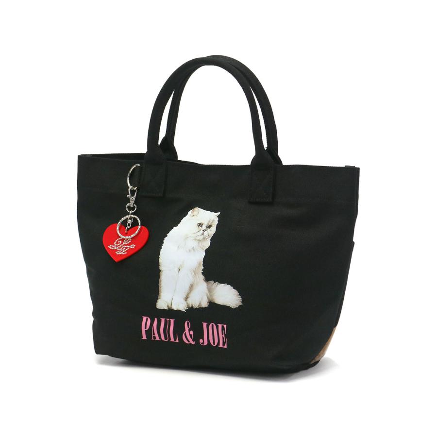 ポールアンドジョーアクセソワ トートバッグ PAUL＆JOE ACCESSOIRES キャンバス・フォトプリント ミニトート レディース 猫 PJA-B822｜galleria-onlineshop｜06