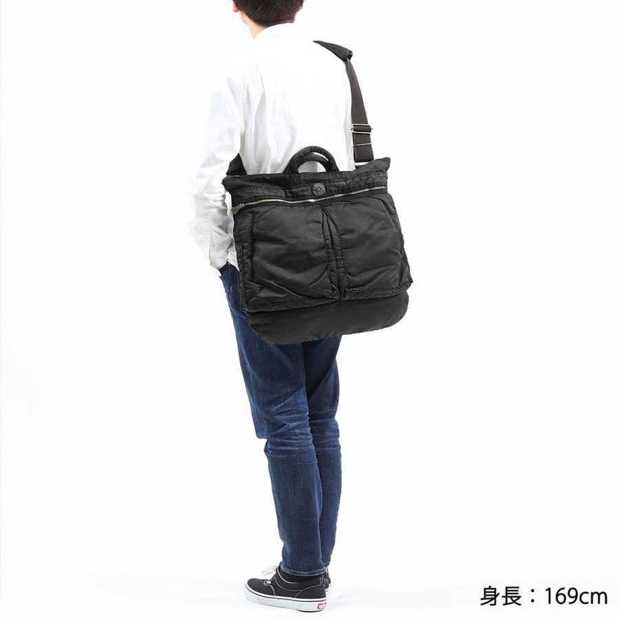 最大41%★5/12限定 ポータークラシック ヘルメットバッグ Porter Classic スーパーナイロン SUPER NYLON ヘルメットケース ショルダーバッグ メンズ PC-015-191｜galleria-onlineshop｜10