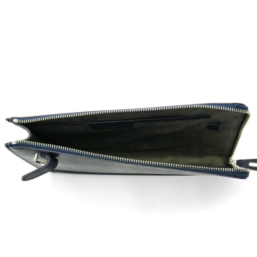 ○ペッレモルビダ PELLE MORBIDA エンボスレザー 牛革 セカンドバッグ/クラッチバッグ PMO-CA205 Capitano キャピターノ L字ファス 中古 PELLE MORBIDA（ペッレ モルビダ） 最大42%☆1/11限定 ケアセット＋