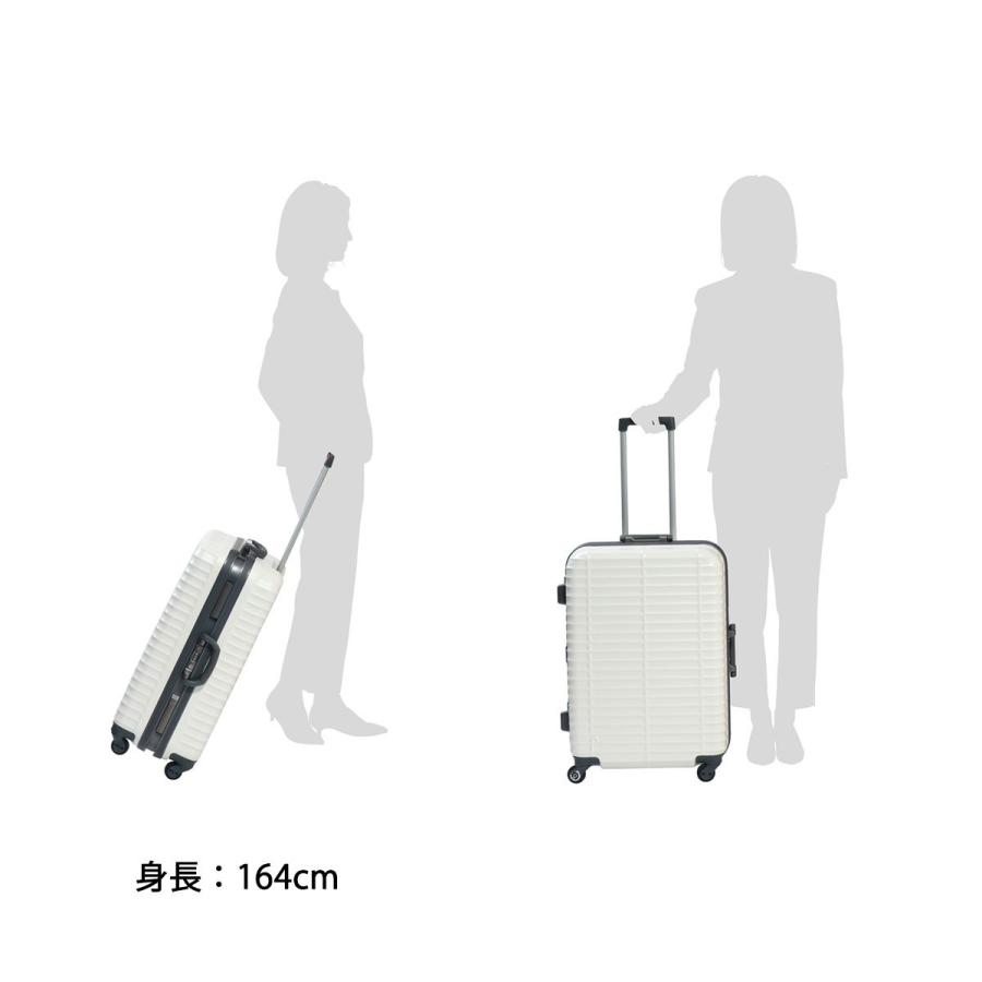 ACE PROTECA／プロテカ ストラタム スーツケース 日本製 64L 白