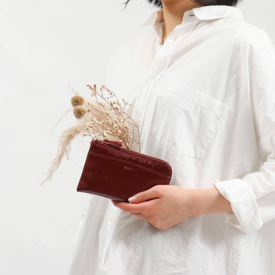 最大41%★4/15限定 レビューでQUO クアー 財布 quair L字ファスナー liva リーヴァ 小銭入れ 革 レディース ブランド 小さめ 大人可愛い おしゃれ Q213-1017 | quair | 09