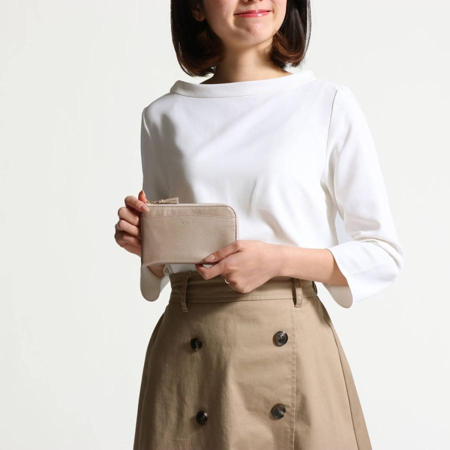 財布 レディース 本革 L字ファスナー財布 コンパクト 大人可愛い クアー quair tuli おしゃれ Q211-1011|galleria-onlineshop|12